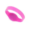 Браслет из силикона размер мм D54 IL-10T. Розовый