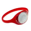 Браслет IL-16M без застёжки, прозрачная крышка (красный)