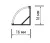 Профиль PAL 1616 (комплект) угловой 2м анодированный для светодиодной ленты