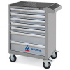 Тележка инструментальная серии ''ОПТИМА'' 7 полок серая