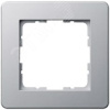 Рамка G-Flex 1-постовая, цвет Алюминий