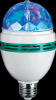 Диско-лампа светодиодная LED 3вт Е27 RGB