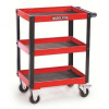 Тележка инструментальная серии MINI, три полки открытого типа, максимальная нагрузка 150 кг
