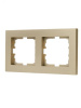VESNA Рамка 2-ая горизонтальная б/вст золото