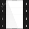 Выключатель клавишный KNX Plus 8 клавиш чёрный
