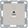 Интернет-розетка RJ45 с накладкой, цвет Тауп