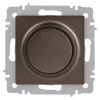 Светорегулятор Intro Accent 6-401-08 поворотный, 600Вт 230В, IP20, СУ, бронза