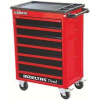 Тележка инструментальная серии TREND без инструментов, 7 выдвижных ящиков, цвет красно-черный