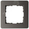 Рамка G-Flex 1-постовая, цвет Мокко