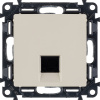 Valena LIFE Розетка информационная RJ45 категория 5е UTP с лицевой панелью слоновая кость