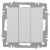 Выключатель Intro Accent 6-106-01 тройной, 10А-250В, IP20, СУ, AL/CU, белый