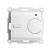 Терморегулятор механический для теплого пола (механизм) 250В 3500Вт серия Катрин белый STEKKER