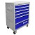 Тележка инструментальная 6-ти полочная (серая с синими ящиками)
