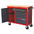 Тележка инструментальная (верстак) серии WORKBENCH без инструментов, деревянная столешница, 7 выдвиж