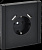 FORTE&PIANO Розетка 1-местная с заземлением с защитными шторками винтовое крепление 16А USB A+A 3,1А