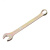 Ключ комбинированный, 15 мм, желтый цинк