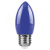 Лампа светодиодная LED 1вт Е27 синий свеча Лампа светодиодная LED 1вт Е27 синий свеча