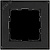 Рамка G-Classic 1-постовая, цвет Антрацит