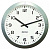Часы аналоговые вторичные внутренние Profil 930 (часы/минуты), высота 30 cм, серебристый корпус, циф