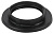 Кольцо для патрона E14, пластик, черное (100/1000/24000)