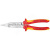 Клещи электромонтажные VDE 1000V 6-в-1 захват плоского и круглого материала гибка удаление заусенцев Клещи электромонтажные VDE 1000V 6-в-1 захват плоского и круглого материала гибка удаление заусенцев