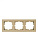 VESNA Рамка 3-ая горизонтальная б/вст золото