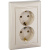 Розетка 2X2К+З в сборе СЛНК VLN