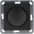 Диммер LED с накладкой 30-400W, 1gang 2way, цвет Антрацит