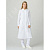 Халат женский ХАССП-Премиум (тк.Оптима,160), белый,60-62,158-164