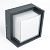 Светильник светодиодный уличный ДБУ-12w 4000К IP54 квадратный черный