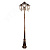 Светильник НТУ-3х60w столб Е27 IP44 черное золото