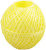Шпагат полипропиленовый 1000 текс, 100 м желтый Шпагат полипропиленовый 1000 текс, 100 м желтый