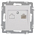 Розетка Intro Accent 6-303-01 информационная RJ45, IP20, СУ, белый