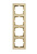 VESNA Рамка 4-ая вертикальная б/вст золото