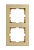 VESNA Рамка 2-ая вертикальная б/вст золото