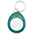 Брелок Mifare IL-07M, 1K , c кольцом. зеленый с белым