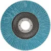 Круг лепестковый торцевой циркониевый плоский, 125 мм P 60