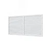 Экран радиаторный из ПВХ профиля 600х1200, цвет Белый