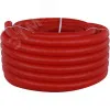 Труба гофрированная 40 красная, для трубы 32, бух а 30м