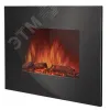Электрокамин настенный 1.8 кВт плоская панель цвет черный