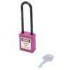 Замок безопасности навесной нейлоновая дужка BD-G38 Purple