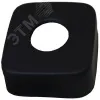 Отражатель квадратный 15 мм 3/4' черный матовый