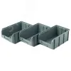 Ящик пластиковый , комплект 3 штуки