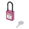 Замок безопасности навесной нейлоновая дужка BD-G18 Purple