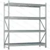 Стеллаж металлический Промет MS Pro 2500х1800х800 мм, 4 полки