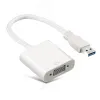 Конвертер-переходник USB 3.0 AM на VGA 15F, белый