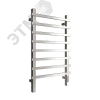 Полотенцесушитель электрический из квадратного профиля с диммером N plaza neo 80/50 цвет хром