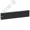 Панель сплошная цоколя LINEA S 100х800мм чер.