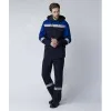 Костюм Эксперт-Антистат МВО NEW (тк.Смесовая,250) п/к, темно-синий/васильковый 44-46, 182-188