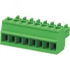 Разъём гнездовой MC, шаг 3.5мм,7 конт., зел.